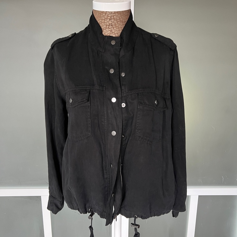 Rails Collins Military Jacket Black Size Medium - image 1